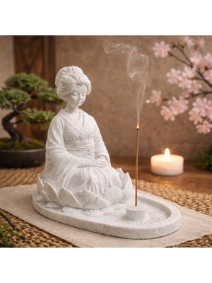Otscraft Studio Lotus Meditasyon Tütsülüğü – Zen Ruhunu Mekânına Taşı