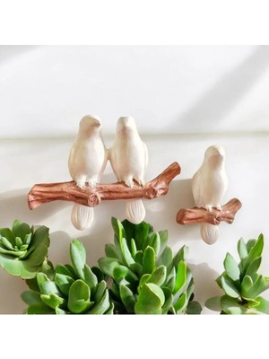 2+1 ‘li Dalda Duran Duvar Dekoru Kuşlar