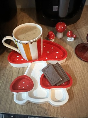 Tekli Mantar Sunum Tabağı