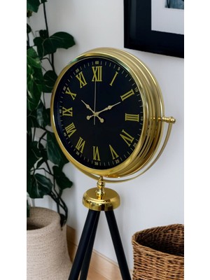 Motto Ticaret Gold Asalet Tripod Ayaklı Saat