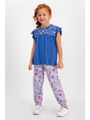 RolyPoly Roly Poly 1795 Kısa Kollu Kız Çocuk Pijama Takımı
