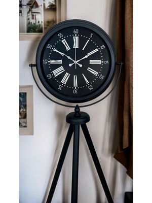 Motto Ticaret Black Aura Tripod Ayaklı Saat