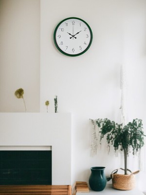 Motto Ticaret 36 cm Yeşil Dekoratif Duvar Saati