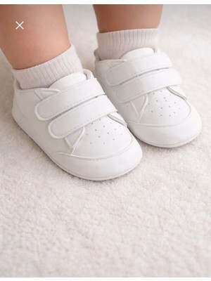 Minissa Baby Kids  Bebek Ayakkabısı, Ilk Adım Ayakkabısı Bebek Patiği Cırt Cırtlı Kaydırmaz Taban