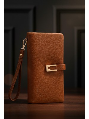 Vardis Ithal Deri Yumuşak Kart ve Telefon Koyulabilen Cüzdan