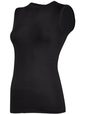 Yıldız 2236 Siyah Likralı Sıfır Kol Kadın Atlet