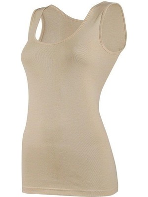 Yıldız 2039 Ten Geniş Askılı Biyeli Ribana Kadın Atlet