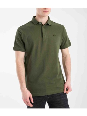 Lacoste Polo Paris Haki Regular Fit