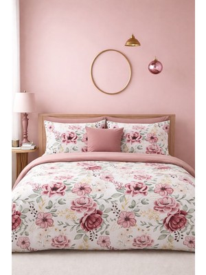 Nurlatex Battal Boy Çarşafı Lastikli Nevresim Takımı