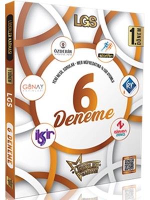 Anla Kazan Yayınları Liderler Karması 8. Sınıf Lgs 1. Dönem 6 Deneme Seti
