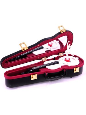 Derin Stok Müzik Kutusu Gitar Aynalı Balerin Müzik Kutusu Hediyelik