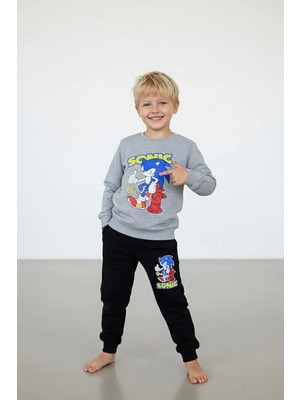 Zubi Baby & Kids Wear "sonic" Karakter Baskılı Erkek Çocuk Takım (6-10 Yaş)
