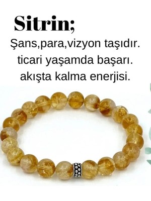 Ssrin 8 mm Doğal Taş Bileklik