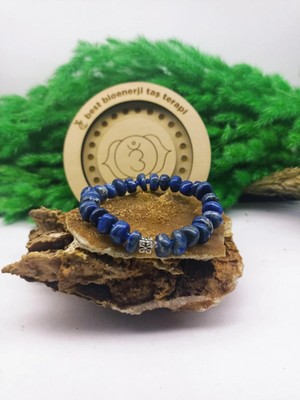 Lapis Lazuli Amorf Kesim Doğal Taş Bileklik