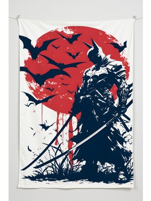 Charmbi Gamer Duvar Örtüsü -  Çok Renkli Anime Temalı Kumaş Oda Dekoru Tapestry