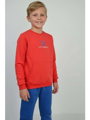 Zubi Baby & Kids Wear La Los Angeles Temalı Erkek Çocuk Takım (11 Yaş)