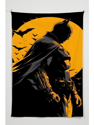 Charmbi Gamer Duvar Örtüsü -  Çok Renkli Anime Temalı Kumaş Oda Dekoru Tapestry