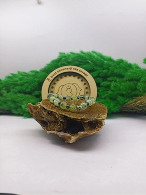 Prehnite Doğal Taş Bileklik