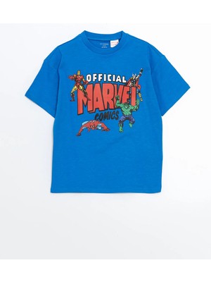 Lc Waikiki Yeni Sezon Spider-Man Baskılı Erkek Çocuk Tişört