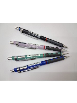 Rotring Tikky Mekanik 0,7mm 4 Lü (Siyah Lila Yeşil Mavi)