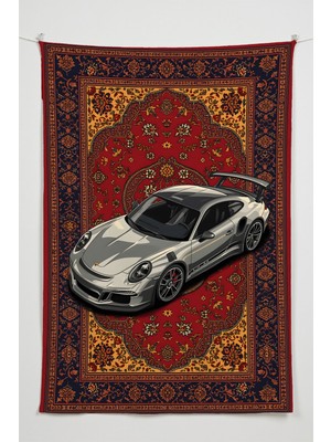 Charmbi Gamer Duvar Örtüsü -  Çok Renkli Anime Temalı Kumaş Oda Dekoru Tapestry