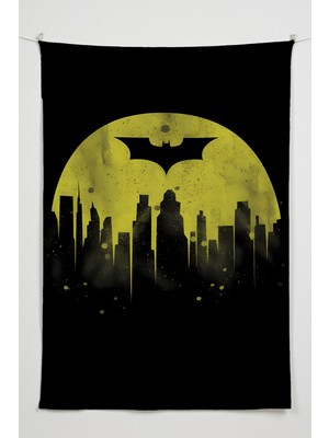 Charmbi Gamer Duvar Örtüsü -  Çok Renkli Anime Temalı Kumaş Oda Dekoru Tapestry