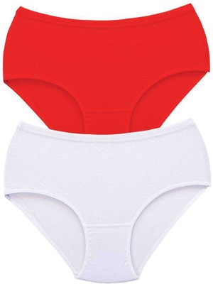 Çerçici 2 Adet Tutku Kadın Yüksek Bel Bato Kalın Lastik Külot S7-Royaleks