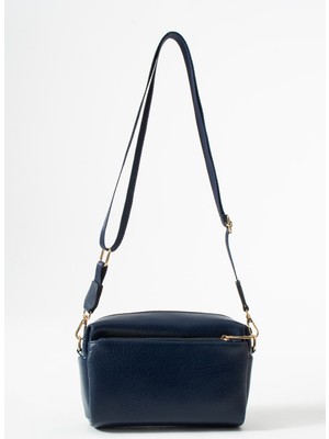 Sanmorris Kadın 3 Gözlü Suni Deri Geniş Askılı Çapraz Çanta 1441