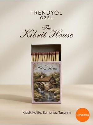 The Kibrit House  The Kibrit Su Değirmeni Kibrit Kutusu | Özel Koleksiyon Vintage Tasarım