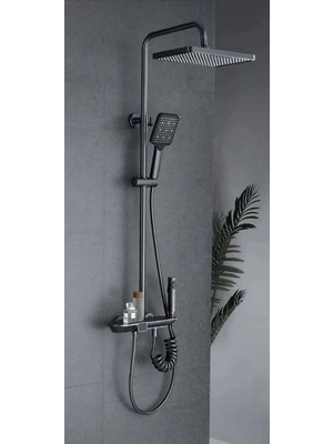 Özgürce Modern Siyah Duş Seti ile Şıklık ve Konforu Bir Arada Yaşayın