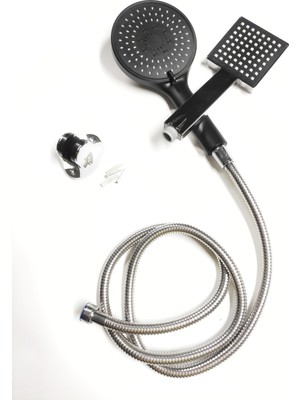 Özgürce Çift Banyo Duş Başlığı Seti Fiskiyesi, Modern ve Şık Tasarım, Kolay Kurulum