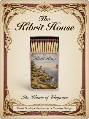 The Kibrit House  The Kibrit | Deniz Fenerli Kulübe Temalı Dekoratif Mum Yanı Kibrit Kutusu – Nostaljik Huzur