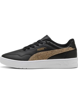 Puma Court Lally Topcat Kadın Siyah Sneaker
