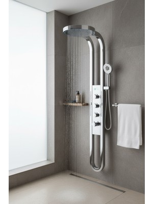 Özgürce Lüks Masajlı Yağmurlama Duş Sistemi, Rahatlatıcı ve Özel Tasarım