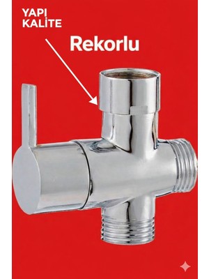 Özgürce Robot Tepe Duş Seti Yönlendirici, Yapı Taşı, Yapı Market, Kolay Kurulum