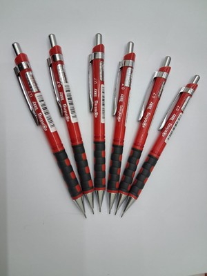 Rotring Tikky Mekanik 0,7mm 6 Lı ( Kırmızı)