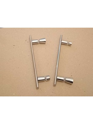 Özgürce Şık ve Dayanıklı Krom Duşakabin Kulpu, Kolay Montaj ve Kullanım Sağlar