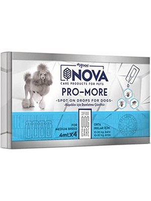 Hype Store Mydog Nova Orta Irk Köpek (4ml*4 Adet) 10-30KG Arası