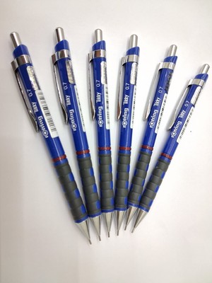 Rotring Tikky Mekanik 0,7mm 6 Lı ( Mavi)