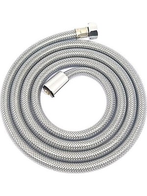 Özgürce Kartepe Çelik Örgülü Spiral Duş Hortumu 175CM, Güçlü ve Uzun Süreli Kullanım