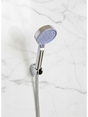 Özgürce Çok Fonksiyonlu Krom Duş Başlığı, Yüksek Basınçlı ve Masaj Özellikli