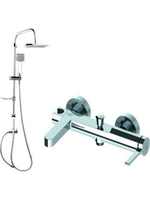 Özgürce Şık ve Fonksiyonel Duş Seti ve Banyo Bataryası, Modern Tasarım