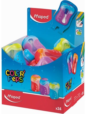 Hype Store Maped Ofis ve Kırtasiye 043111 Color Peps Çift Delikli Kalemtıraş