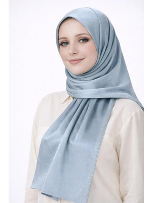 Mim Eşarp ve Şal Mısırlı Eşarpları Taşlı Jan Jan Abiye Şal 75X190 cm