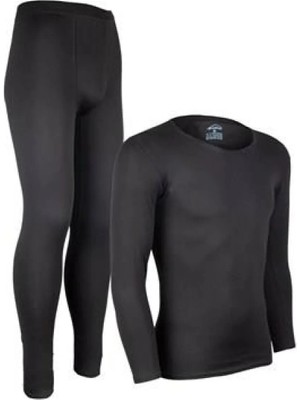 Erkek Siyah Termal Alt Üst Takım