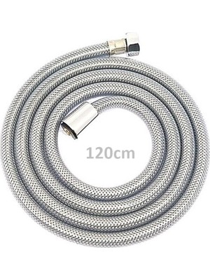 Özgürce Elit Çelik Spiral Taharetmatik Hortum 120CM, Güçlü ve Dayanıklı Tasarım