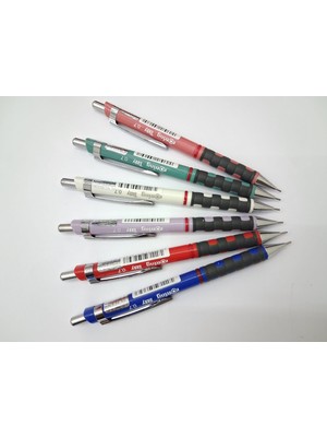 Rotring Tikky Mekanik 0,7mm 6 Lı (Gülkurusu Yeşil Beyaz Lila Kırmızı Mavi)