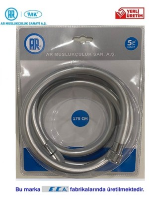 Özgürce 175 cm Pvc Duş Spirali, Dayanıklı ve Kullanışlı Duş Aksesuarı