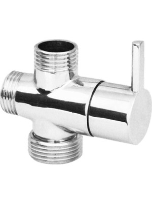 Özgürce Prizli Robot Tepe Duş Seti Yönlendirici 3/4x1/2x1/2, Dayanıklı ve Kullanışlı