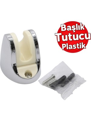 Özgürce Ayarlanabilir Duş Başlığı Tutucu, Suya Dayanıklı Banyo Aksesuarı